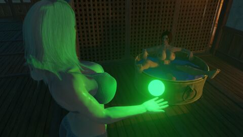 2futas 3d ass bath bathing behind_another big_breasts big_penis bra breasts breasts_out ciri drooling flaccid futanari half-erect half_naked imminent_rape imminent_sex intersex keira_metz light looking_at_another lust lustful_gaze magic nude nude_futa open_topwear panties pants_down penis penis_out pervert poking_out runeiteer the_witcher_(series) the_witcher_3:_wild_hunt thick_ass triss_merigold unaware underwear undressing witch