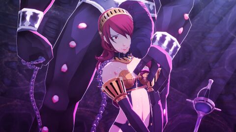 1boy 1girls 1monster 3d alternate_costume alternate_version_at_source alternate_version_available armor asian asian_female atlus bad_end battle_panties bikini_armor bondage captured chains collar commission defeat defeated defeated_heroine female femsub gritted_teeth hairband height_difference high-cut_armor imminent_rape imminent_sex larger_male leash light-skinned_female light_skin long_hair male maledom megami_tensei mitsuru_kirijo mitsuru_kirijo_(sexy_armor) monster monster_cock navel nervous penis penis_on_face persona persona_3 protagonistsub_antagonistdom red_eyes red_hair restrained scared sega sex_slave shadow_(persona) size_difference slave slave_girl smaller_female steel_gigas stomach sweat unconvincing_armor uriziel38 weapon