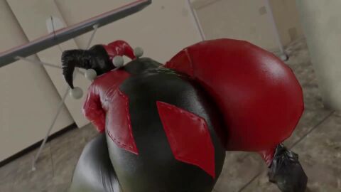 3d 3d_animation ass ass_focus batman_(series) big_ass big_butt harley_quinn harley_quinn_(classic) music sound tagme twerk twerking video