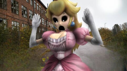 1girls 3d big_breasts black_eyes blonde_hair blue_earrings breasts creepy creepy_face crown engagement_ring entity female five_nights_at_wario's five_nights_at_wario's:_origins five_nights_at_wario's_2 five_nights_at_wario's_4 five_shows_at_wario's five_shows_at_wario's:_director's_cut fnaw ghost ghost_girl gloves glowing_eyes hands_up long_blonde_hair long_hair mario_(series) mouth_open nightmare_waifu nintendo outdoors outside peach.exe peach_(fnaw) pink_dress princess princess_peach princess_peach_(five_nights_at_wario's) ring royalty spirit surprised surprised_expression voluptuous voluptuous_female white_pupils