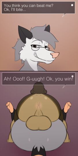 anal anal_sex animated anthro gay instant_loss_2koma kingofacesx male male/male