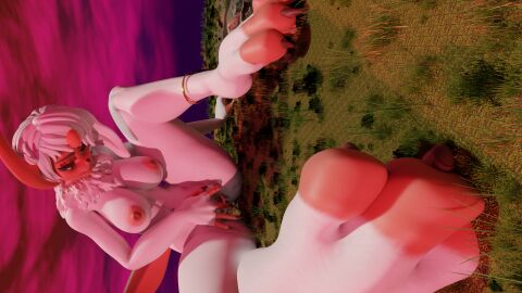 absol anthro breasts duo dynamax female furry generation_3_pokemon hi_res human human_on_anthro interspecies jewelry looking_down macro macro_anthro male mammal navel navel_piercing nintendo nipples piercing pokemon pokemon_(species) pussy rose_duskclaw shiny_pokemon size_difference tacticool unbirthing vaginal_penetration vore zero3delta