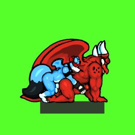 anal anal_penetration anal_sex animated ass bates_(oh_so_hero!) bfad big_penis cum cum_in_ass cum_while_penetrated furry gay joe_(oh_so_hero!) male oh_so_hero! penis small_dom_big_sub so_hero yaoi