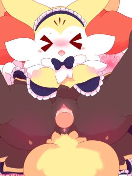 braixen furry lusty_face pokemon yellow