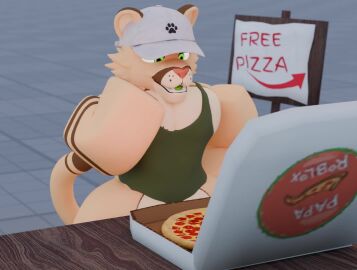 2boys 3d animated balls big_ass big_balls big_butt big_penis black_body cap dick_in_face dick_in_mouth dick_sucking fang_(snarkyfang) feline forced_oral furry gay green_eyes green_tongue male male_only male_penetrating_male mountain_lion oral roblox robloxian self_upload snarkyfang sound tagme tank_top video