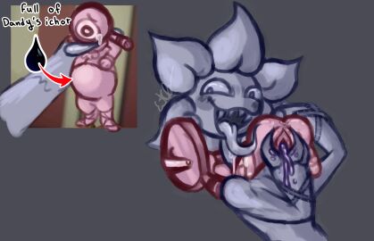 1_eye after_sex amputated_leg amputation amputee blush bodily_fluids broken_rape_victim crying cum cum_in_pussy cum_inside cumshot cuntboy dandy's_world dandy_(dandy's_world) discomfort drool drooling genital_fluids genitals gisulli hurt intersex male meme non-con non-consensual non-human non_con noncon nonconsensual open_legs open_pussy pussy rodger_(dandy's_world) saliva size_difference tears tongue tongue_out twisted_dandy_(dandy's_world) vaginal_fluids vaginal_juices visible_pussy wet