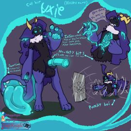 animal_genitalia animal_penis animate_inanimate balls equine_genitalia equine_penis furry genitals goo_creature hi_res living_clothing living_tail male model_sheet nude paws penis sharp_teeth solo_male tagme tail teeth tentacle tongue trapknight unusual_anatomy unusual_tail