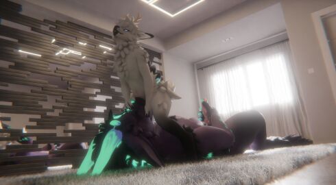 3d_(artwork) absurd_res anthro anthro_on_anthro antlers balls bodily_fluids carpe cervine claws closed_eyes cum cum_on_self deer digital_media_(artwork) dragon duo erection fangs fellatio fur furred_dragon furred_scalie genital_fluids genitals hair handjob hi_res hjortar holding_snout horn huge_filesize hybrid inside knot lying male male/male male_penetrated male_penetrating male_penetrating_male mammal masturbation mirror moonfang mythological_creature mythological_scalie mythology nude on_back open_mouth oral oral_penetration penetration penile penis scalie sex simple_background size_difference smile standing striped_body stripes tail tappa_(hjortar) teeth tongue vrchat vrchat_model waggan white_body white_fur
