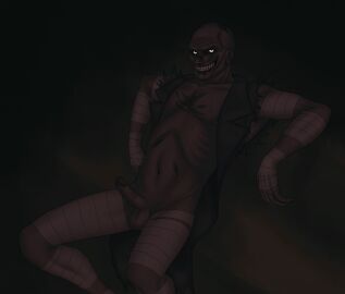 creepy erection male old_male older_male penis scp scp-106 scp_containment_breach scp_foundation