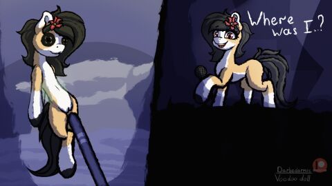 16:9 animated bedroom bodily_fluids darbedarmoc dialogue doll electronics equid equine fan_character female feral friendship_is_magic genital_fluids hasbro horn horse kinktober levitation magic mammal microphone moan my_little_pony mythological_creature mythological_equine mythology non-euclidean_sex pencil_(object) plushie plushophilia pony public pussy sex short_playtime solo stage stage_curtains stage_lights stomach_bulge vaginal_fluids voodoo voodoo_doll voodoo_penetration voodoo_sex widescreen