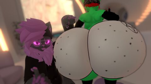 ass azurethez4484 big_ass bubble_ass bubble_butt fernretriever furry huge_ass hyper_ass nintendo pokemon pokemon_(species) tagme thick_thighs wide_hips zorua