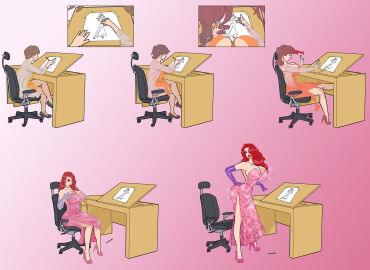 1girls ass ass_expansion banedearg bimbo bimbofication brain_drain brainwashing breast_expansion breast_growth breast_growth_(enlargement) breasts eye_color_change female female_focus female_only hair_color_change hair_growth high_heels hoop_earrings intelligence_drain intelligence_loss iq_loss jessica_rabbit jessicafication large_ass large_breasts lips mental_transformation mind_control personality_change tan thick_thighs thigh_expansion transformation transformation_sequence who_framed_roger_rabbit wide_hips