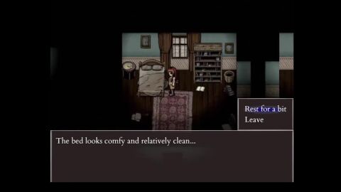 abella_(fear_and_hunger) caligura_(fear_and_hunger) fear_and_hunger female gameplay_mechanics on_bed pixel_art straight tagme theevilfallenone video