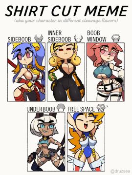 5girls animated animated_gif animated_image big_breasts blazblue blonde_hair bodysuit boob_window bouncing_breasts breasts busty busty_female chaos_code cleavage curly_hair druzsea female female_focus gif hairband hermes_gberardini huge_breasts inner_sideboob jellot king_of_fighters king_of_fighters_maximum_impact large_breasts lien_neville light-skinned_female light_skin long_hair looking_at_viewer mai_natsume medium_hair nadia_fortune pale-skinned_female pale_skin red_eyes revealing_clothes rival_schools shirt_cut_meme sideboob skullgirls thick_thighs thighs tiffany_lords tight_clothes underboob