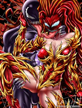 1boy 1girls alien alien/human alien_boy alien_girl alien_humanoid ass big_ass big_breasts breasts bust busty chest couple curvaceous curvy curvy_figure digital_media_(artwork) duo female foxyart hero heroine hips hourglass_figure huge_ass huge_breasts large_ass large_breasts light-skinned_female light_skin male male/female marvel marvel_comics mary_jane_watson mature mature_female peter_parker scream_(spider-man) slim_waist spider-man spider-man_(black_suit) spider-man_(series) straight superhero symbiote technical_incest thick thick_hips thick_legs thick_thighs thighs venom_(marvel) villain villainess voluptuous waist wide_hips