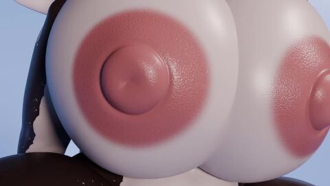 16:9 3d_(artwork) 3d_animation animated anthro areola bella_(fluffyglitch) big_breasts breasts coral_dragon_(rainbowwave) digital_media_(artwork) dividebyezero_(rigger) female fluffyglitch genitals hair hi_res huge_breasts nipples no_sound nude red_hair smile solo tagme thick_thighs video wide_hips widescreen wings