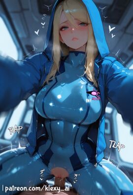 1boy 1girls ai_generated anal anal_sex arms_behind_back artist_name ass balls bangs big_ass big_breast blonde_hair blue_eyes blush bound breasts breasts_apart clitoris closed_mouth collarbone cowgirl_position facial female female_on_cloth female_on_top fucked_silly heart heart-shaped_pupils klexyai large_breasts long_hair looking_at_viewer male male_penetrating_female metroid mole mole_under_mouth navel nintendo nipples nude overflow patreon patreon_username penis penis_in_pussy pink_nipple ponytail pussy rolling_eyes saliva samus_aran sex solo_focus spread_legs straight sweat symbol-shaped_pupils testicles thighs tongue tongue_out trembling uncensored web_addres