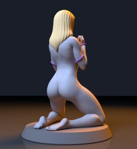 ass bondage dimples_of_venus emma_frost female figurine marvel marvel_comics nude nude_female poorsculptor white_queen x-men
