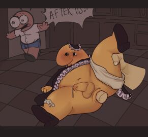 adult_swim anal charlie_(smiling_friends) chubby chubby_male cum disembodied_penis gay maid male male_only mintyconolies penis pim_(smiling_friends) smiling_friends toony twitter_link walked_in_on yaoi