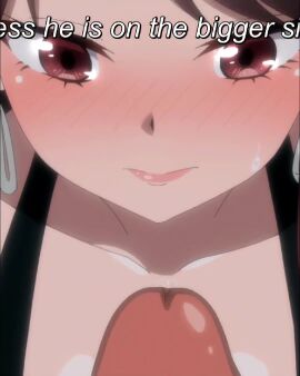 anime big_ass big_breasts big_butt big_penis blowjob blowjob_face blowjob_only blush breasts cum_in_mouth cum_on_breasts cum_on_face cumshot deep_blowjob deep_cleavage deepthroat edit hentai hentai_series paizufella paizuri paizuri_fellatio pink_nipples sexy skinny_waist tagme titfuck_under_clothes titjob titty_creampie video voluptuous