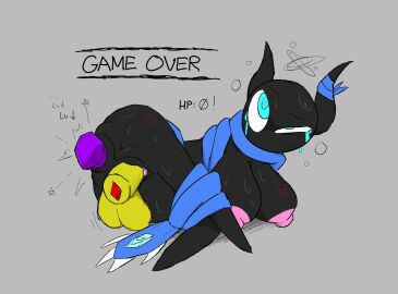 2023 2025 anal anal_sex apathy_(squitoo) bodily_fluids breasts bruised color_edit colored dazed dildo dildo_fellatio dildo_in_ass dildo_insertion duo english_text female forced_insertion game_over gameplay_mechanics hi_res horn humanoid imp male nihil_(squitoo) object_in_ass pain penetration scarf sex_toy sex_toy_fellatio sex_toy_in_ass sex_toy_insertion simple_background squitoo tears text third-party_edit trinitroid