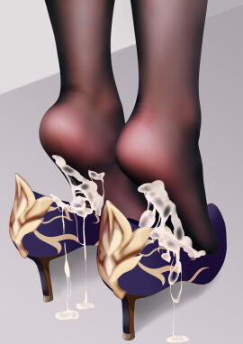 cum cum_in_heels cum_in_shoe cum_on_feet cum_on_heels cum_on_shoes cum_on_soles drenched_in_cum feet feet_visible_through_clothing foot_fetish foot_focus heels heels_fetish high_heels high_heels_focus human human_only pantyhose shoe_fetish shoes shoes_only soles stockings sym. tagme unseen_character
