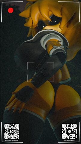 3d cryptiacurves fazclaire's_nightclub female five_nights_at_freddy's fredina's_nightclub golden_freddy_(fnaf) golden_fredina_(cally3d) pths solo type_0