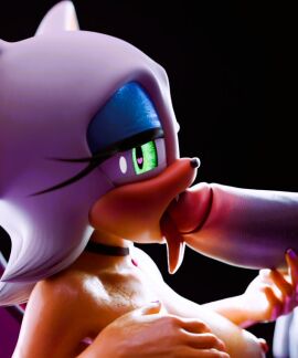 3d 3d_(artwork) 3d_model anthro big_breasts big_penis blowjob breasts choker fellatio female hand_on_breast heart_eyes human_on_anthro interspecies licking_penis male mobian mobian_(species) mobian_bat nipples nottanj oral penis rouge_the_bat rouge_the_bat_(nottanj) sega sex shortstack shortstackmagx2 size_difference sonic_(series) sonic_adventure_2 sonic_the_hedgehog_(series)