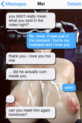 1girls 2boys 3d 3d_(artwork) aftermath andy_bogard asian asian_female ass ass_grab big_ass big_breasts big_butt big_cock big_penis breasts brown-haired_female brown_hair brunette_hair cant_see_the_haters cheating cheating_girlfriend cock consensual_cuckold conversion dark-skinned_male dark_skin dominant dominant_male epilogue etsa fatal_fury female female_focus huge_ass huge_breasts interracial king_of_fighters large_ass large_boobs large_breasts large_butt large_cock large_penis light-skinned_female light_skin long-haired_female long_hair mai_shiranui male naked naked_female naked_male netorare netorase ntr nude nude_female nude_male nudity offscreen_male penis post-sex reluctant reluctant_sub snk submissive submissive_female topless topless_female voluptuous