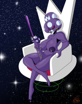 1futa 2_fingers 2_toes 2d alien alien_futa alien_humanoid belly belly_button big_breasts big_penis biting_lip biting_own_lip boobs breasts breasts_out chair crossed_legs crown cum earrings futa_alien futa_only futanari green_earrings green_piercing intersex jerking mario_(series) mario_and_luigi:_partners_in_time mario_and_luigi_(series) masturbation naked naked_futa nintendo nipple_piercing nipples nude nude_futa outer_space penis penis_piercing pierced_nipples pierced_penis piercing piercings princess princess_shroob purple-skinned_futa purple_body purple_cum purple_nipples purple_skin red_eyes royalty silver_crown solo solo_focus solo_futa space spotted_penis stars superredlunatic throne villainess white_lips white_lipstick