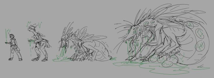 anima_virtuosa arthropod birth bug bug_girl egg_laying female feral grotesque human_to_feral identity_death insects monster ovipositor pregnant tagme thorax transformation vomit vomiting