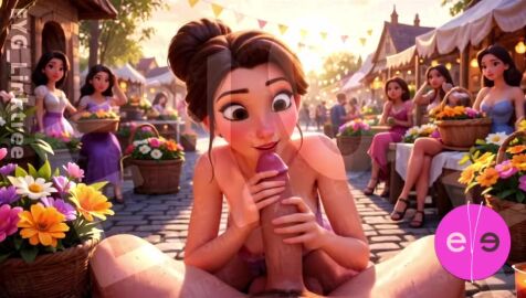 3d 3dcg ai ai-created ai_art ai_assisted ai_generated belle belle_(disney) big_breasts big_penis brown_eyes brown_hair cute cute_face cute_female cute_girl disney disney_prince disney_princess exibition exibitionism eyg eyg_linktree female flower handjob handjob_gesture looking_at_partner looking_at_penis looking_at_viewer loop looping looping_animation market moan moaning moaning_in_pleasure moaning_on_cock moans on_side_handjob pink_penis pov pov_blowjob pov_eye_contact pov_male public public_exposure public_masturbation public_nudity public_sex sound sound_edit sound_effect sound_effects sounding spying tagme teen teenager video watching watching_masturbation watching_sex