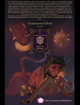 1futa 1girls 2024 2d areolae baldur's_gate baldur's_gate_3 black_hair breasts breeding brown_hair cervix cervix_kiss cum cum_in_pussy cum_in_uterus cum_inside cum_overflow dialogue dungeons_and_dragons duo ejaculation english_text erection female fertilization forgotten_realms futa_on_female futanari gameplay_mechanics hand_on_neck human humanoid impregnation impregnation_request intersex karlach krispy_(character) krispy_kimson light-skinned_female light_skin nipples nude on_stomach orgasm original_character ovum penis pussy red_skin saving_throw sex sperm_cell text tiefling tiefling_futa uterus vaginal_penetration vaginal_sex x-ray