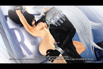 3d chobixpho female final_fantasy final_fantasy_vii final_fantasy_vii_remake sephiroth tifa_lockhart