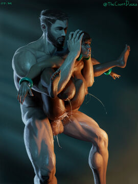 1boy 1girls 3d 3d_(artwork) character_request chel_(the_road_to_el_dorado) copyright_request female image male tagme the_road_to_el_dorado thecountducko