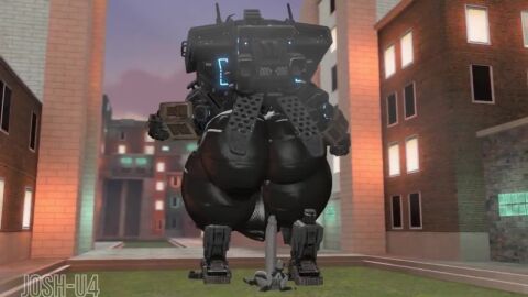 3d animated buttcrush crushing cum cumming futanari giant_futa huge_cock josh-u4 legion_(titanfall) massive_butt mecha robot smaller_male sound source_filmmaker spartan_(halo) tagme titanfall titanfall_2 video