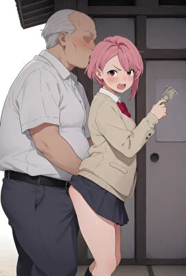 1boy 1boy1girl 1girls 2025 2d ai_generated animated animated_image arched_back arm_grab asking_for_more ass backshots balls bare_arms bare_breasts bare_legs bare_shoulders bare_thighs bedroom blush bouncing_ass bouncing_breasts breasts breasts_out completely_nude curvy curvy_figure dandadan doggy_style dominant dominant_male female female_focus fit fit_female genital_fluids genitals hips horny human humanoid indoors light-skinned_female light_skin looking_at_viewer male moan moaning moaning_in_pleasure naked navel nipples nude older_male older_male_and_younger_female open_mouth penetration penis penis_in_pussy pink_eyes pink_hair pounding pussy rough_sex seductive sex sex_from_behind sexy shiny_skin shiratori_aira_(dandadan) short_hair shorter_than_10_seconds side_view sound standing standing_doggy_style standing_sex stomach straight sweat sweating tagme testicles vaginal_insertion vaginal_penetration vaginal_sex veiny veiny_penis video wet wet_body wet_pussy wide_hips