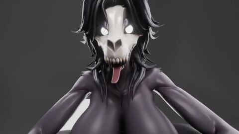 1girls 3d animated big_breasts looking_at_viewer mal0 malo scp-1471 scp-1471-a scp-1471-a_(da.nilkaz) scp_foundation sejoo short_video shorter_than_10_seconds skull_head sound tagme video