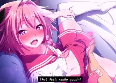 1femboy astolfo_(fate) astolfo_(fate/apocrypha) astolfo_(saber)_(fate) blush embarrassed femboy heart-shaped_pupils japanese_dialogue japanese_language japanese_voice_acting moaning moaning_in_pleasure open_legs pink_hair purple_eyes tagme video