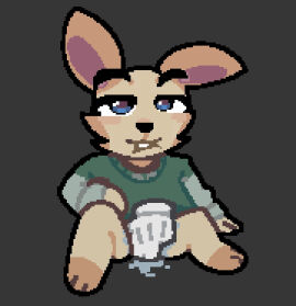 disembodied_hand female mammal rabbit silvie_(tbg) skye_(tbg) the_bunny_graveyard