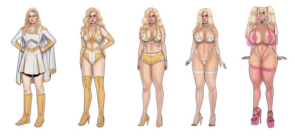 annie_january ass big_ass big_breasts big_lips big_thighs bikini bikini_bottom bikini_top bimbo bimbo_body bimbo_lips bimbofication blonde_female blonde_hair brain_drain breasts choker collar cross-eyed dyed_hair english erin_moriarty eyes_crossed female female_only fingerless_gloves fishnet_armwear fishnets gloves heel_boots heels heroine high_heel_boots high_heels hoop_earrings hot_pink_lipstick intelligence_loss iq_loss leotard lipstick mind_break mind_control pegasus_(artist) pink_fishnets pink_lipstick platform_heels prostitute prostitution red_lipstick short_shorts slave slave_collar sling_bikini slingshot_swimsuit starlight_(the_boys) submissive submissive_female superheroine the_boys thighhighs thong twintails