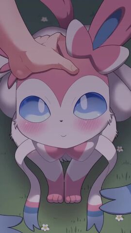 2d 2d_animation animated blowjob censored censored_penis dakkoku_jiro no_sound pokemon pokephilia sylveon tagme video