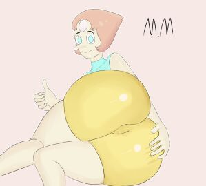 1girls ass big_ass big_butt bubble_ass bubble_butt cartoon_network cartoon_network_studios crystal_thots fat_ass fat_butt female female_only gem_(species) large_ass large_butt looking_at_viewer looking_back milf pearl pearl_(steven_universe) plump_ass pussy pussy_bulge smile solo steven_universe steven_universe_future tagme themasked_men thick_ass thick_thighs thumbs_up tight_pants warner_bros warner_brothers wide_hips