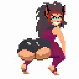 1girls animated asking_for_it ass ass_cutout ass_focus big_ass big_butt bubble_ass bubble_butt catra fat_ass fat_butt female lesbian pixel_animation pixel_art putricia shaking shaking_ass shaking_butt she-ra_and_the_princesses_of_power tagme twerking twerking_at_viewer twerking_position
