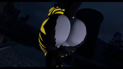 big_ass huge_ass male male_only outdoors outside pov shaking_ass tagme twerking twerking_at_viewer vbad_catt video vrchat vrchat_avatar