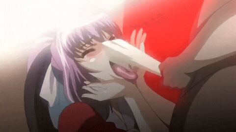 ahe_gao ahegao_face animated animated_gif awaiting_cum blue_eyes cum cum_on_eye cum_on_face cum_on_tongue facial gif imminent_cumshot male massive_cumshot murakami_teruaki nanase_ren night_shift_nurses night_shift_nurses:_ren_nanase nurse pink_hair ponytail tongue tongue_out waiting_for_cum yakin_byoutou