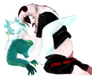 2boys anal_sex beetle blush crossover demon gay gay_sex male medkit_(phighting) pest_(regretevator) phighting prndj47 regretevator roblox roblox_game robloxian self_upload sex simple_background tagme twink