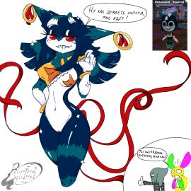 blot_(dandy's_world) breasts dandy's_world female looey_(dandy's_world) petuniend show-time_yatta yatta_(dandy's_world)