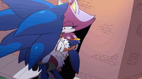 1boy 1girls 2d against_wall animated apsel_bluestar blaze_the_cat breasts fast_thrusts feline female furry gif hedgehog male medium_breasts nipples penetration quills rough_sex sega sex sonic_(series) sonic_the_hedgehog sonic_the_hedgehog_(series)