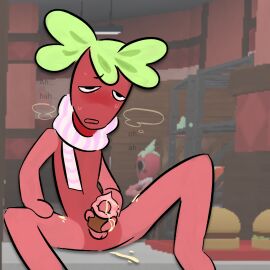 cum_on_cupcake cupcake dandy's_world gay gay_male homosexual homosexual_male jerking kitchen male pleasure_face solo_male spread_legs sprout_(dandy's_world) tired_eyes what_the_fuck_am_i_looking_at